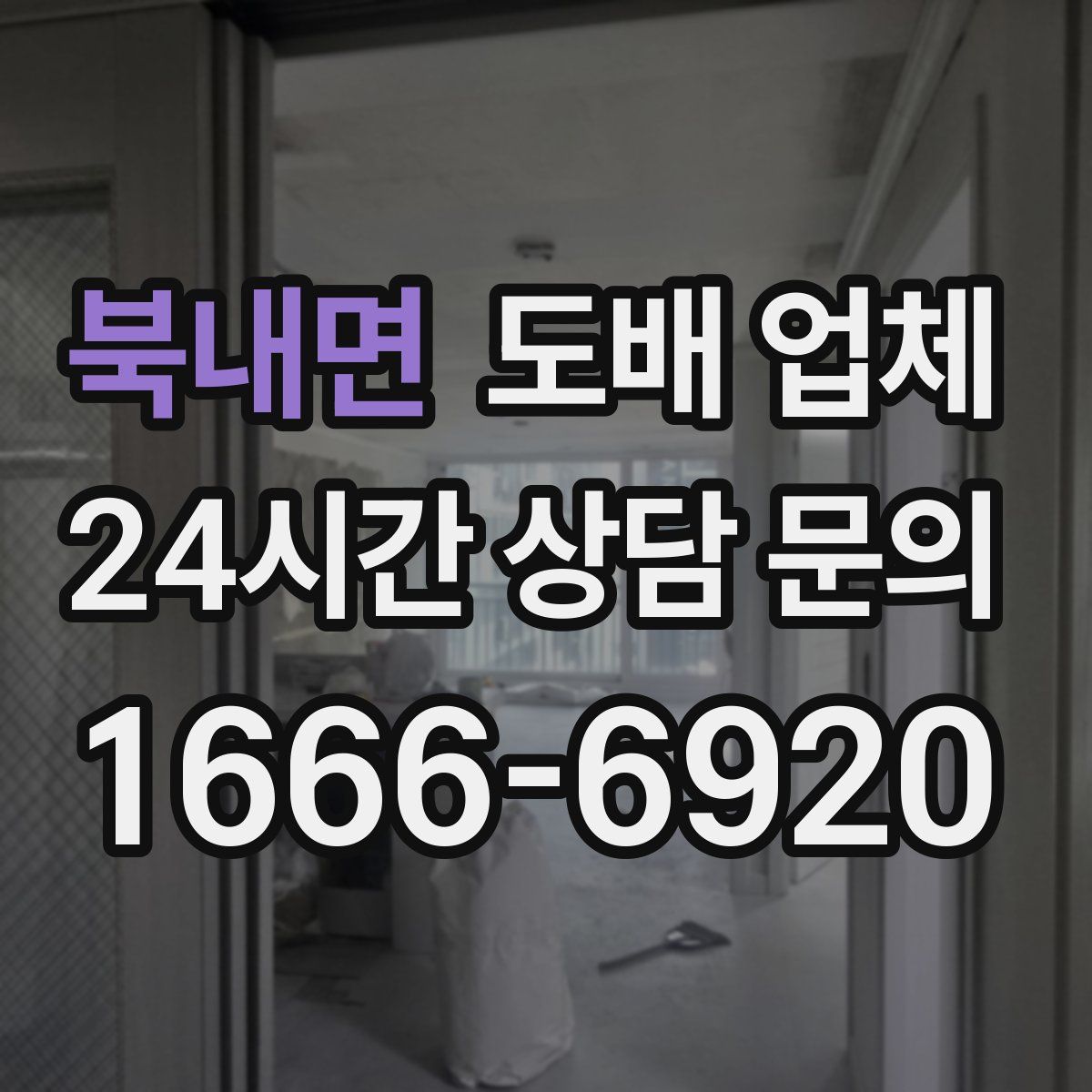 북내면 도배 업체