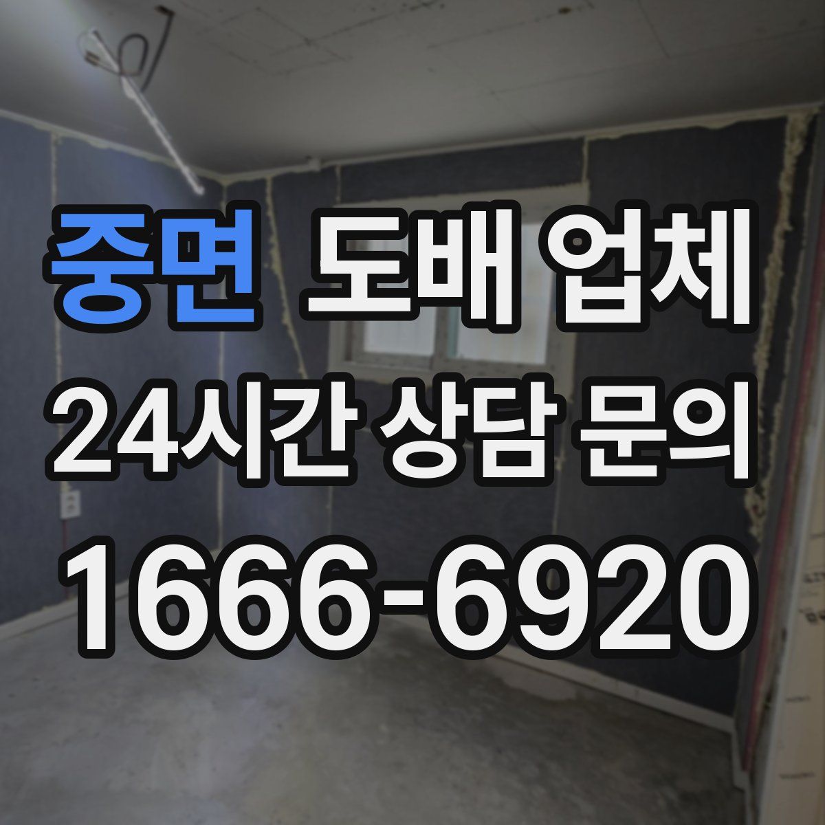중면 도배 업체