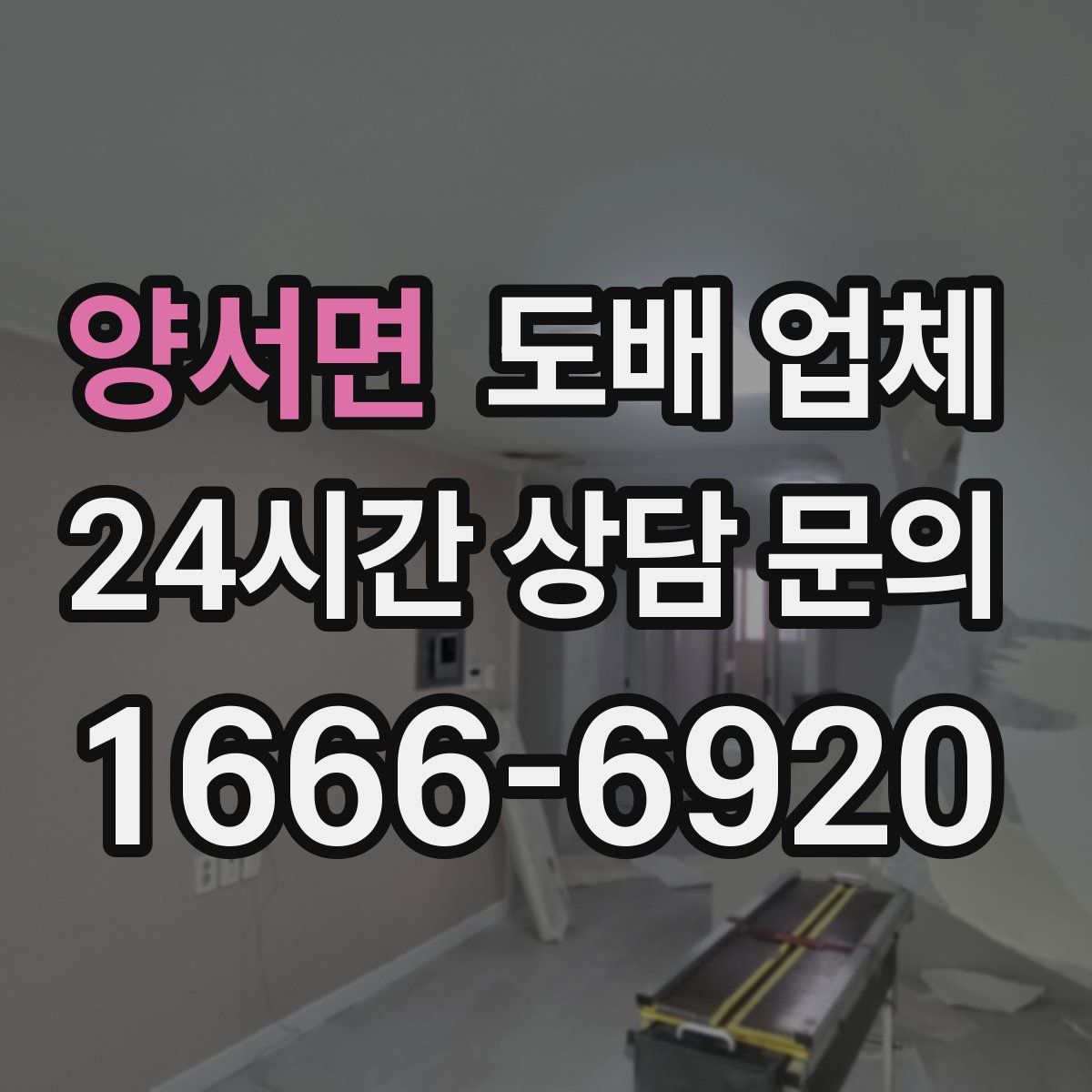 양서면 도배 업체