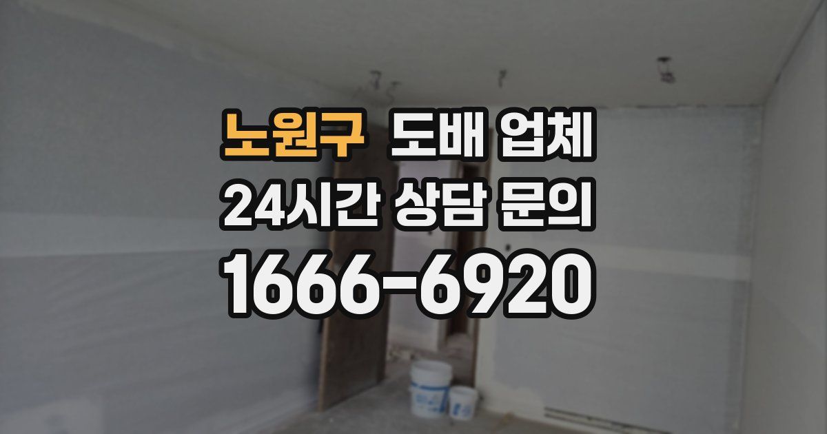 노원구 도배 업체