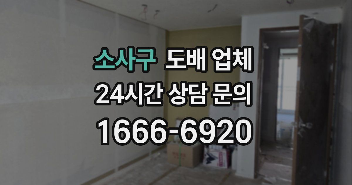 소사구 도배 업체