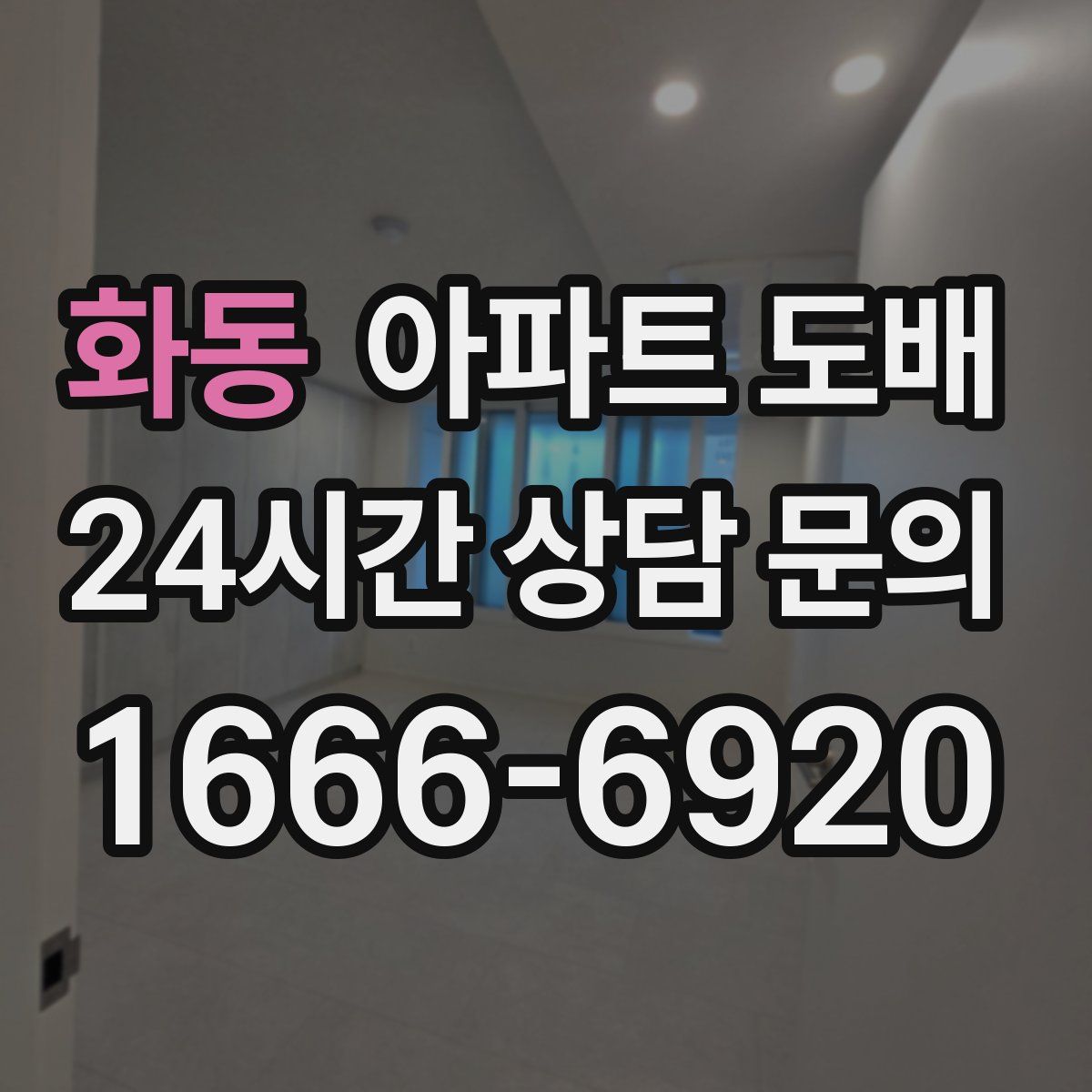 화동 아파트 도배