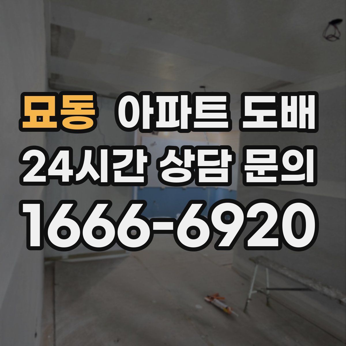 묘동 아파트 도배
