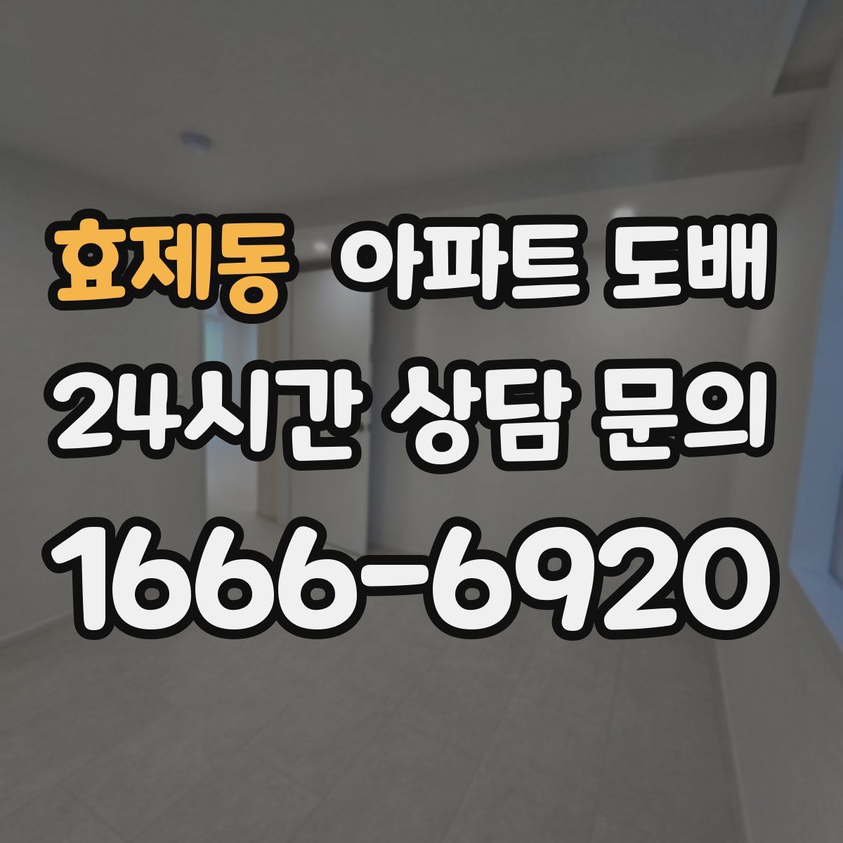 효제동 아파트 도배