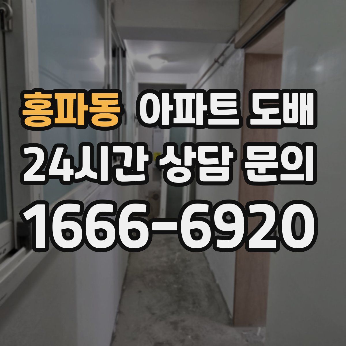 홍파동 아파트 도배