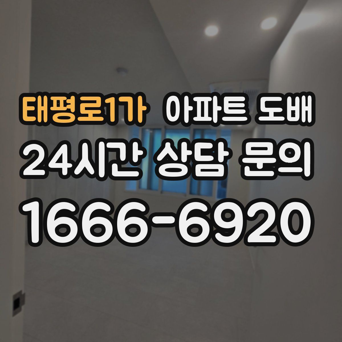 태평로1가 아파트 도배
