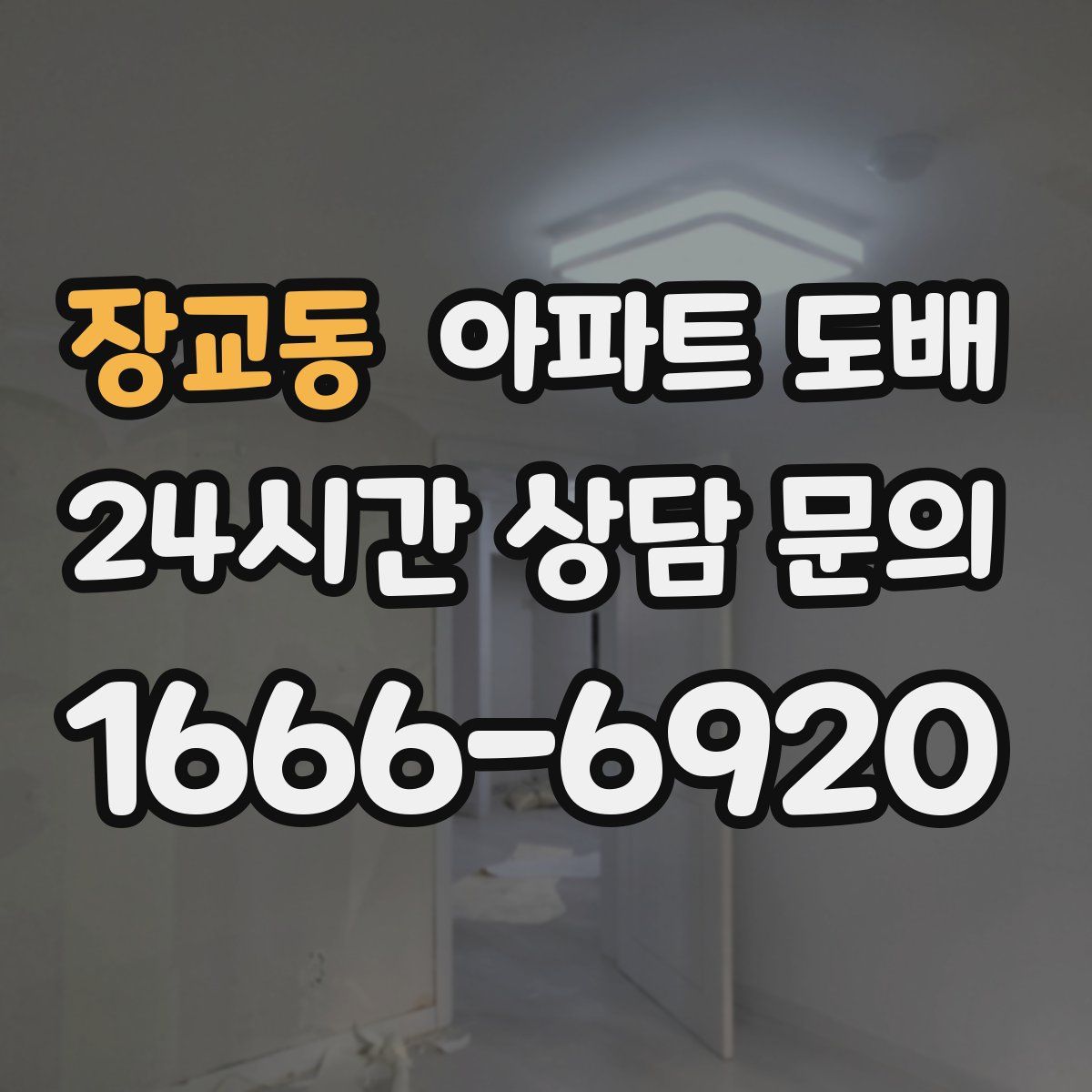 장교동 아파트 도배