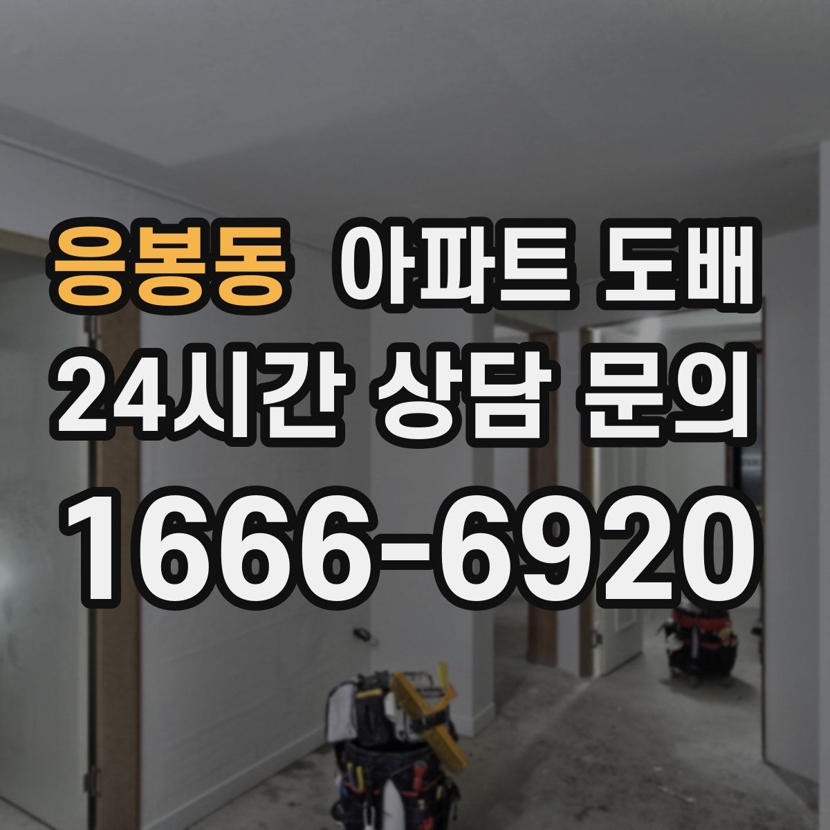 응봉동 아파트 도배