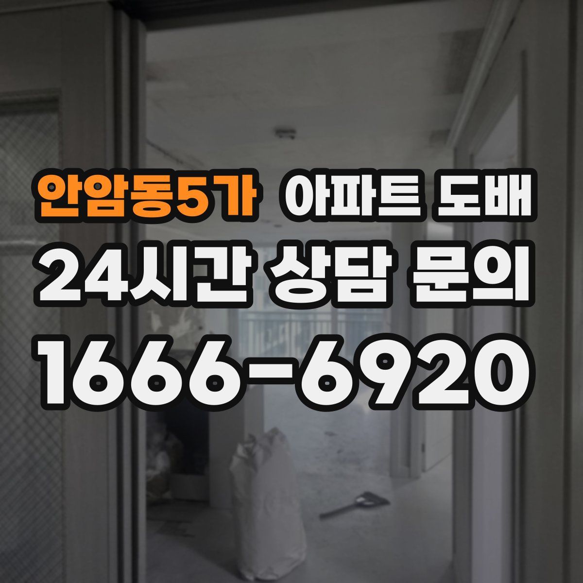 안암동5가 아파트 도배