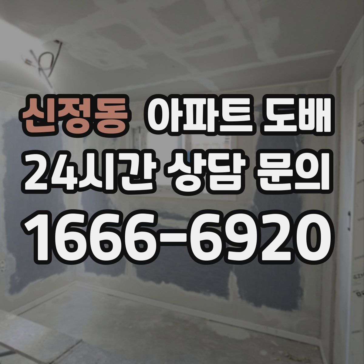 신정동 아파트 도배