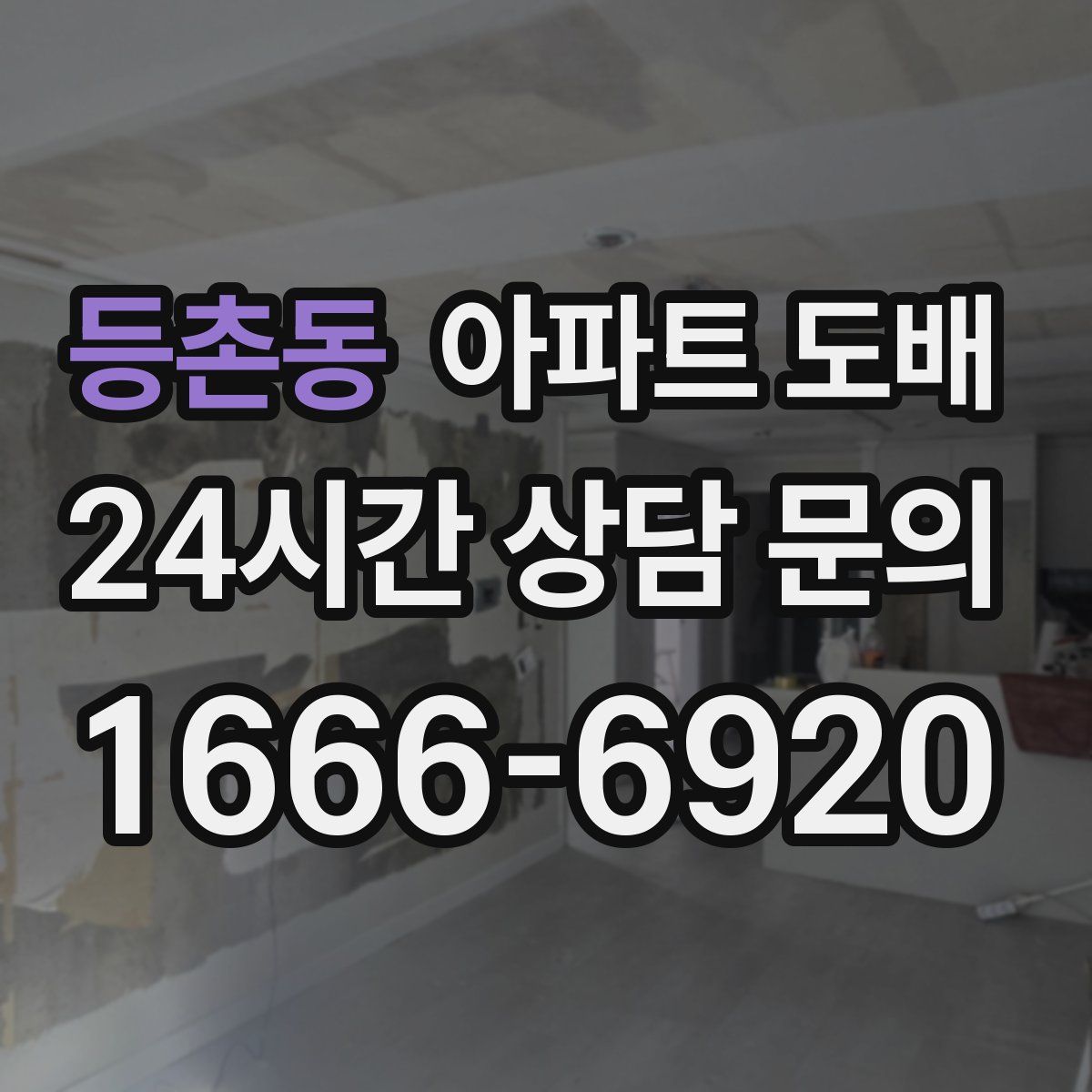등촌동 아파트 도배