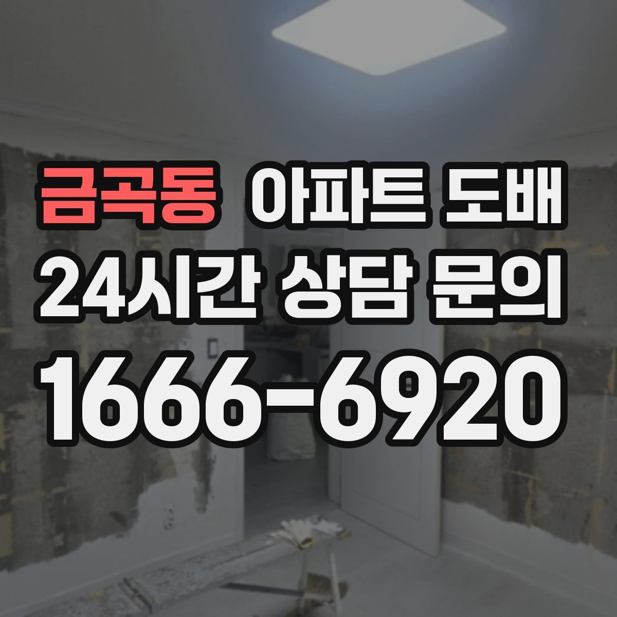 금곡동 아파트 도배