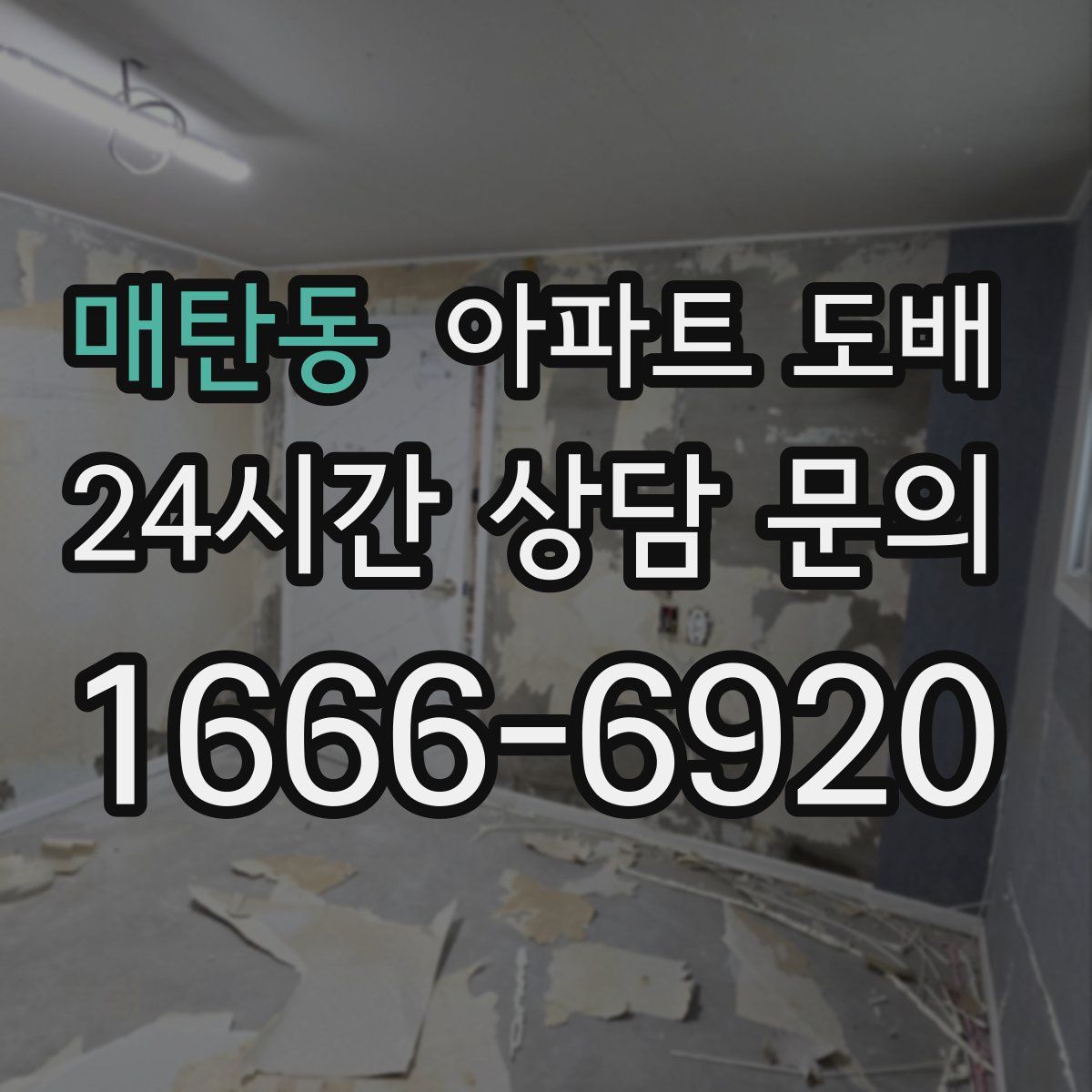 매탄동 아파트 도배