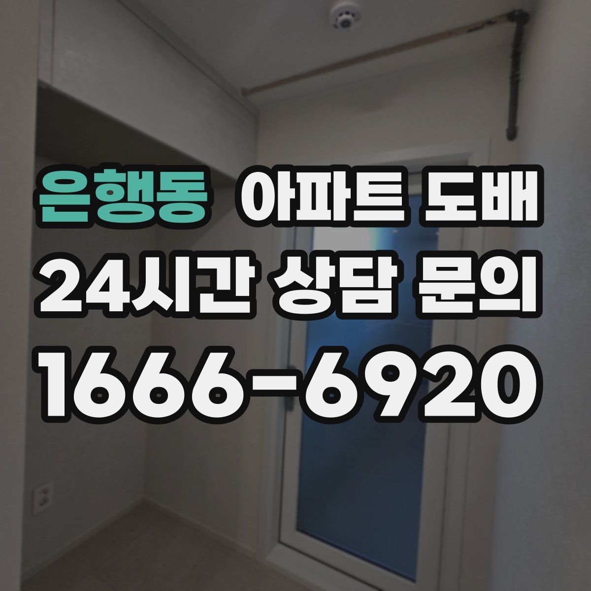 은행동 아파트 도배