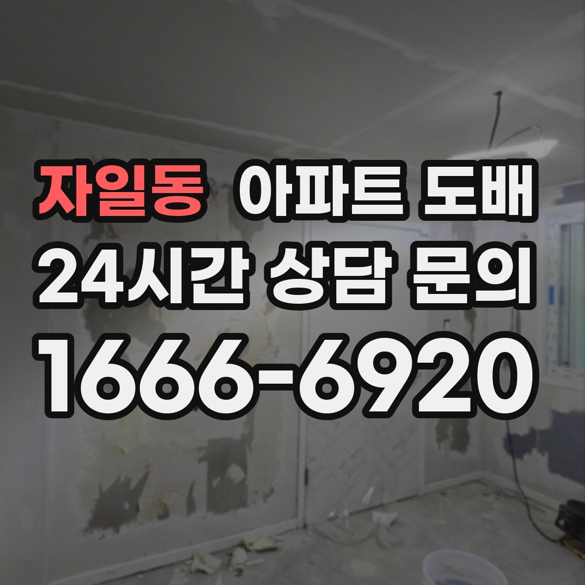자일동 아파트 도배