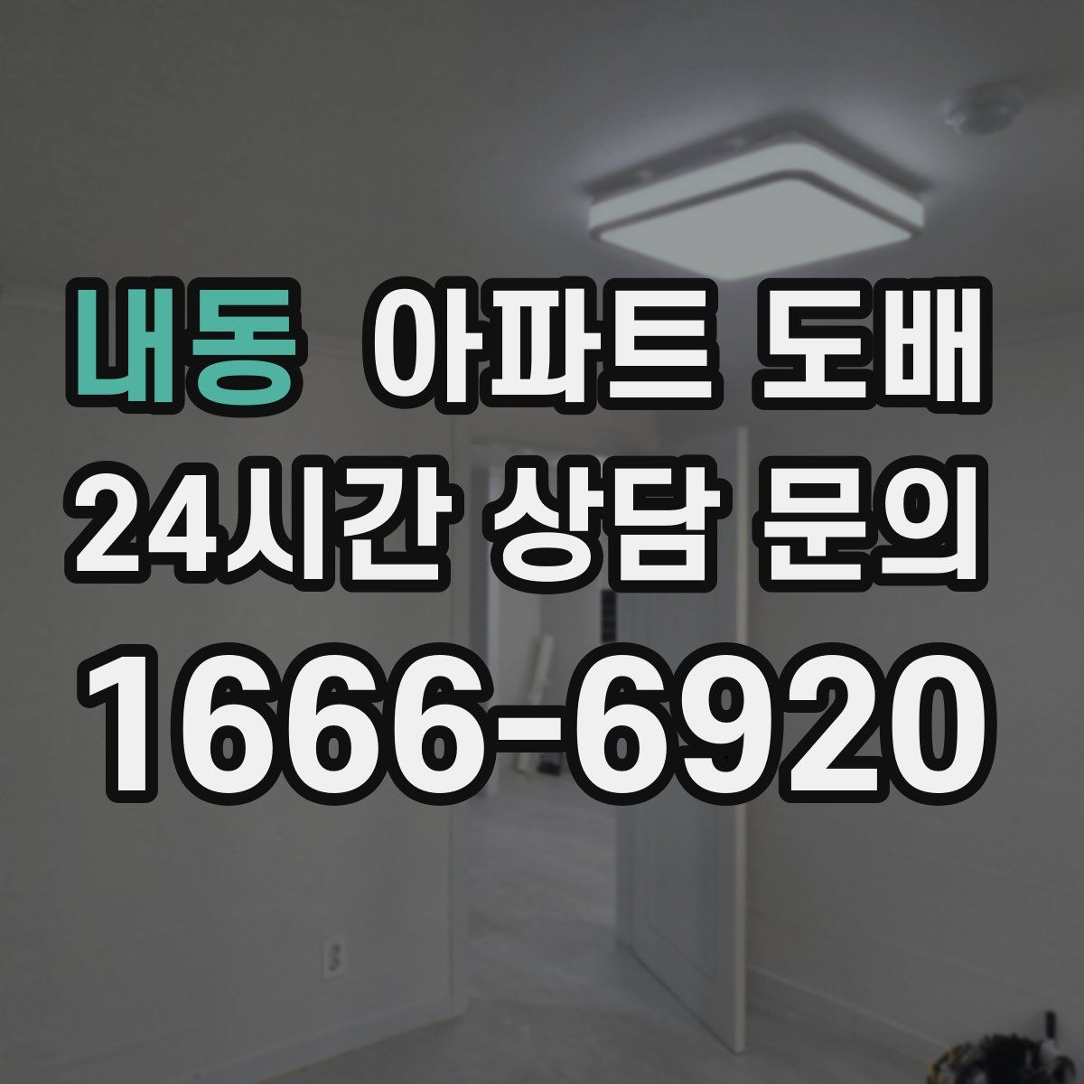 내동 아파트 도배