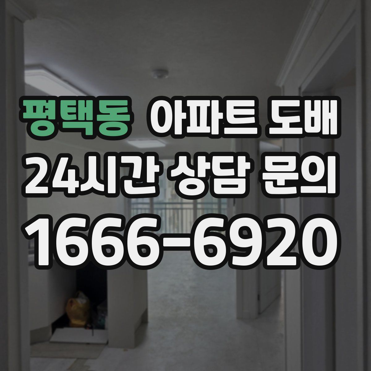 평택동 아파트 도배