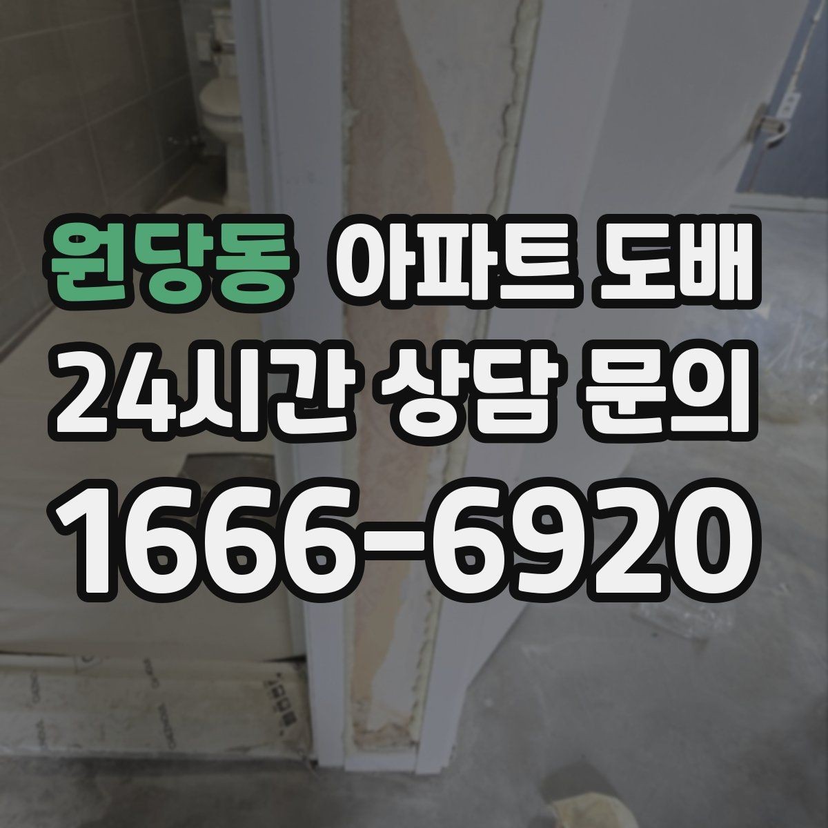 원당동 아파트 도배 거실과 방을 다르게 구성하는 방법