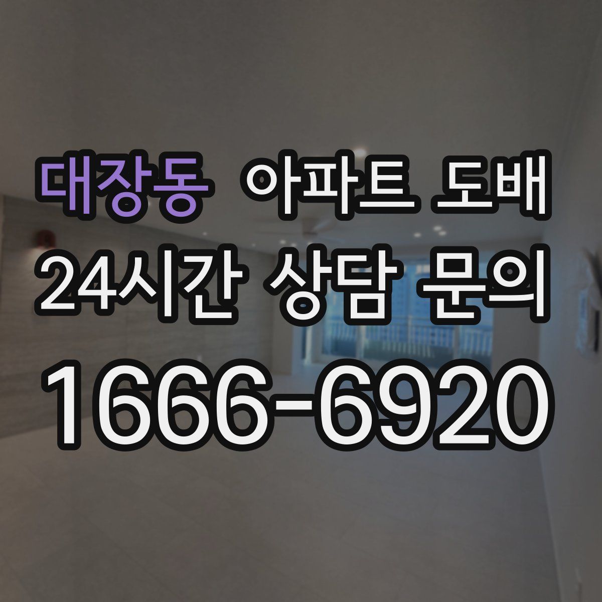 대장동 아파트 도배
