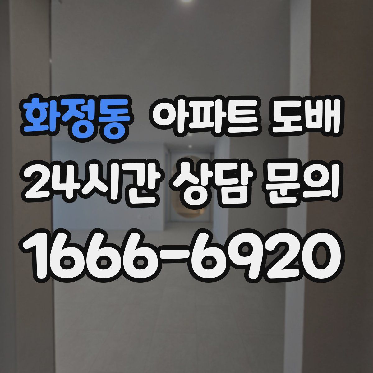 화정동 아파트 도배