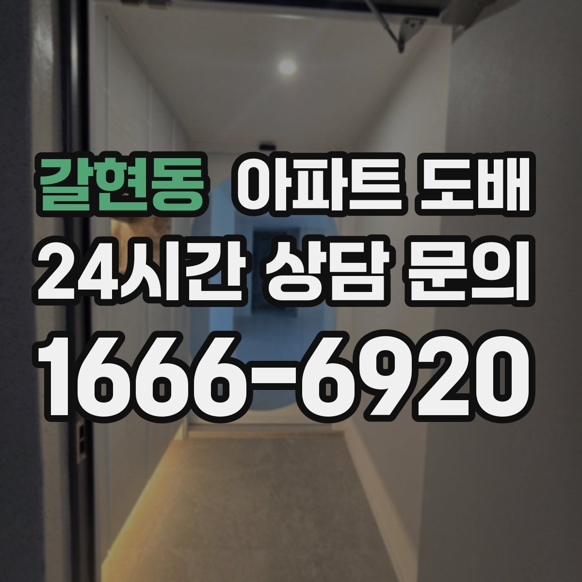 갈현동 아파트 도배