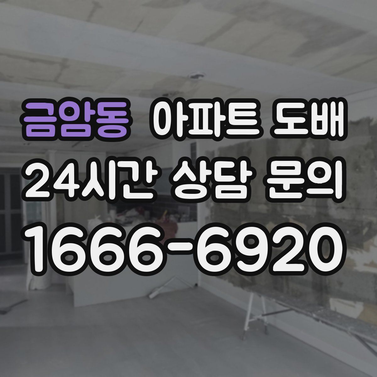 금암동 아파트 도배