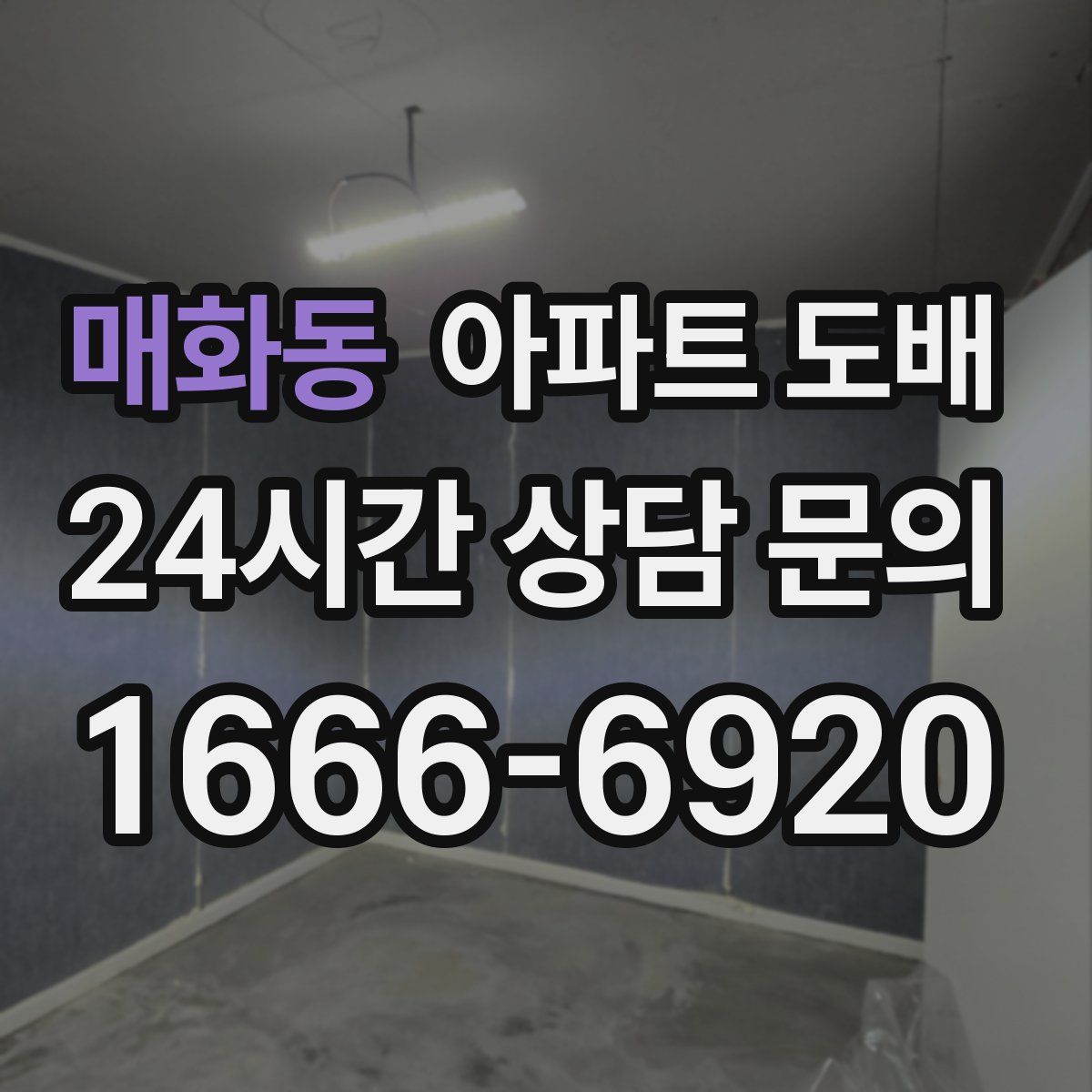 매화동 아파트 도배