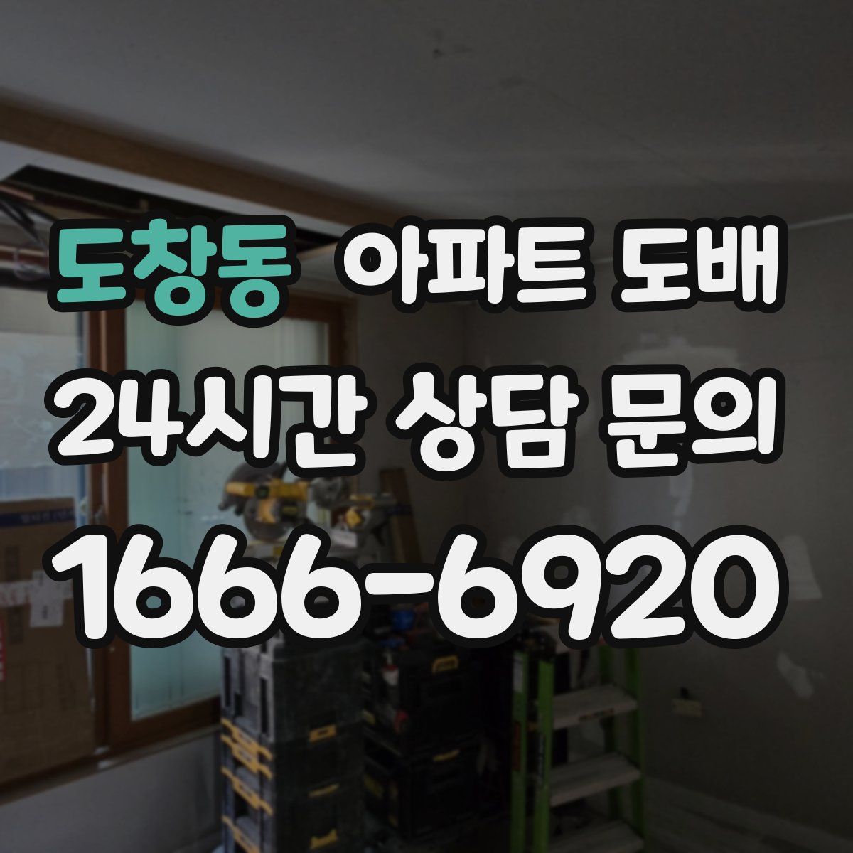 도창동 아파트 도배