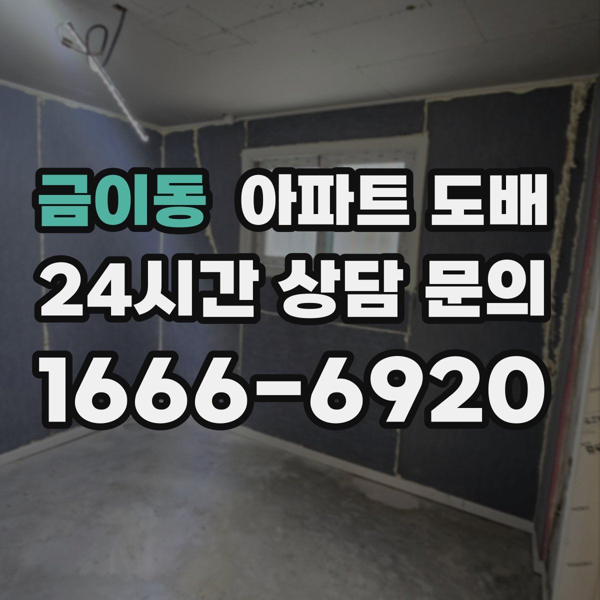 금이동 아파트 도배