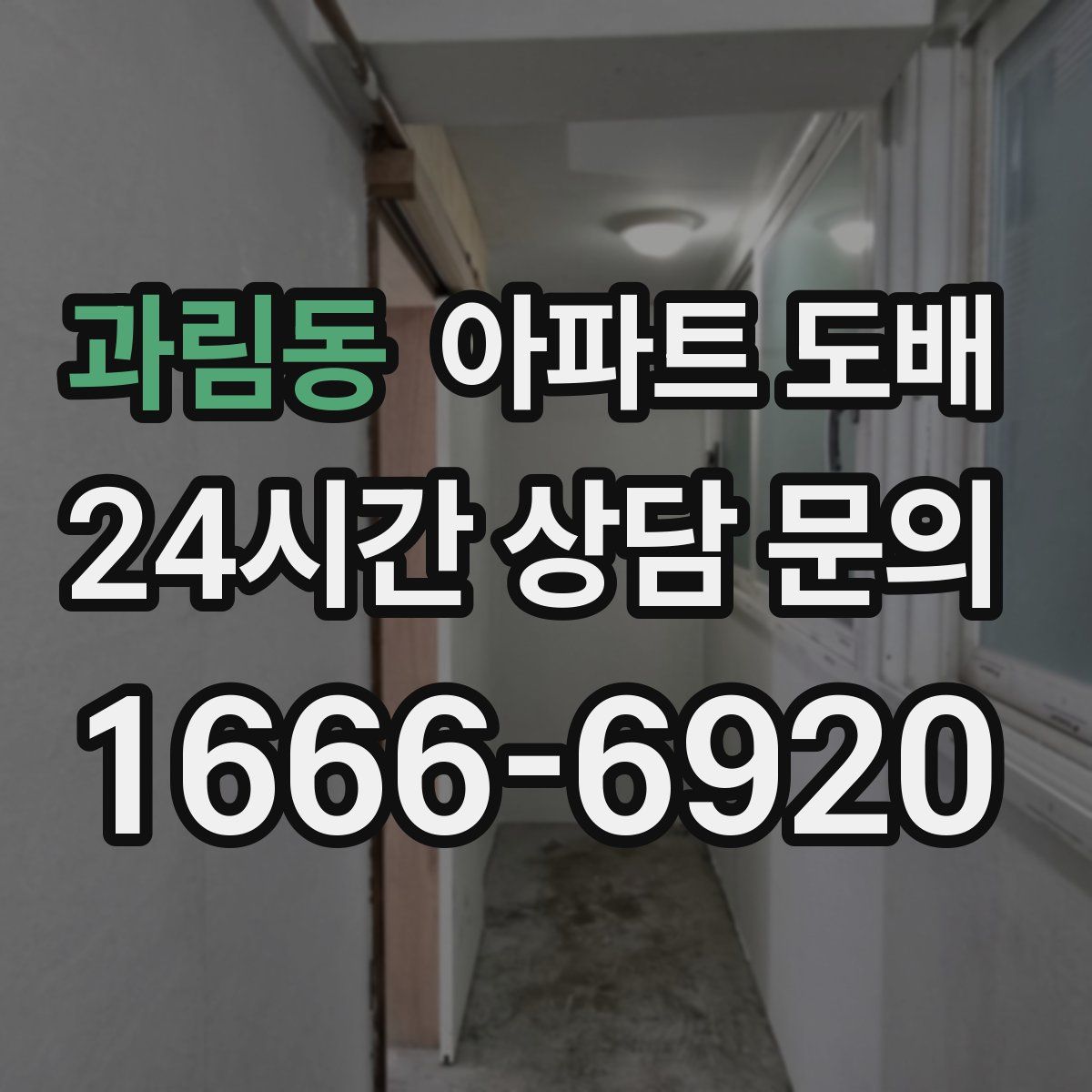 과림동 아파트 도배