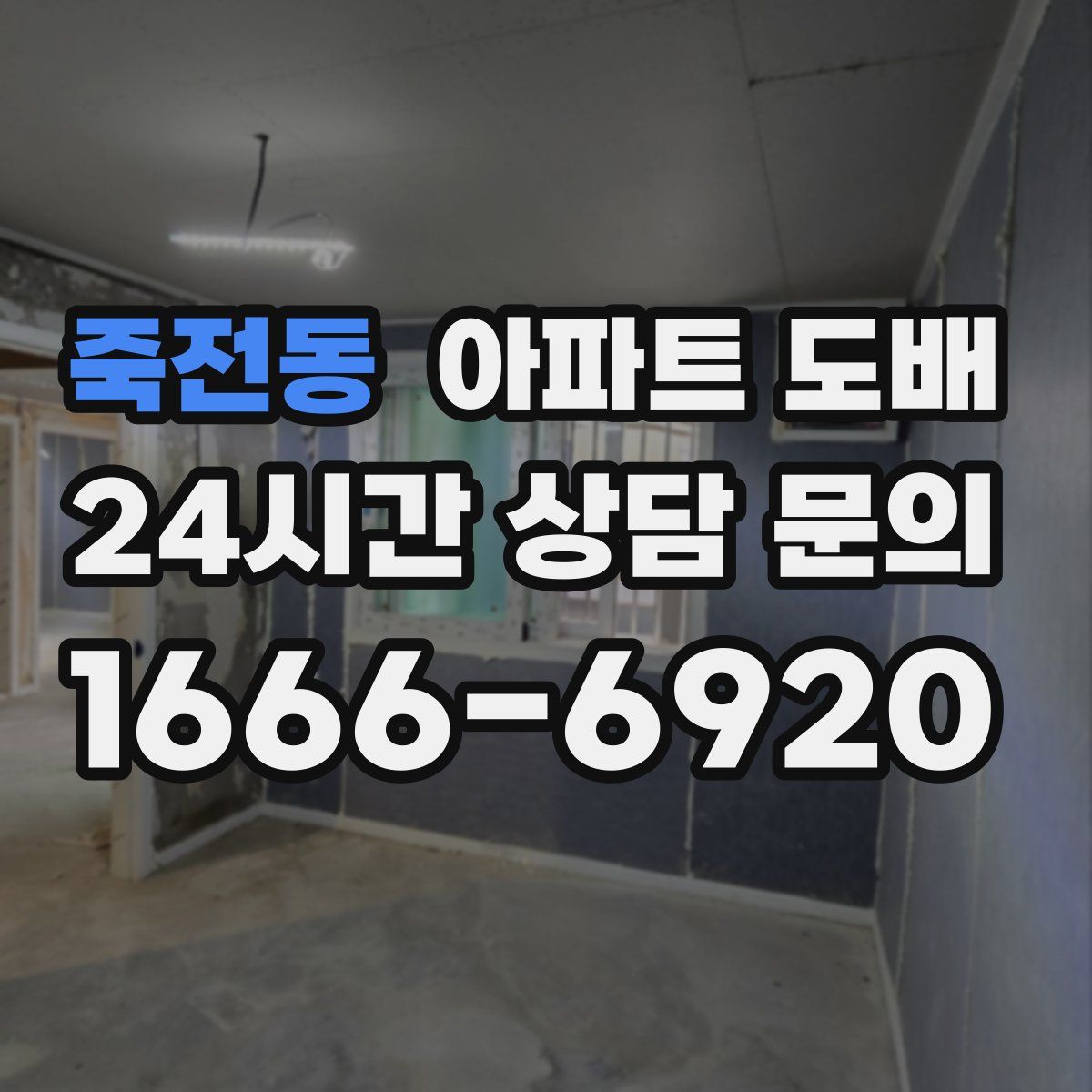 죽전동 아파트 도배