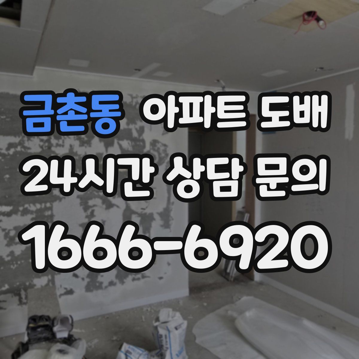 금촌동 아파트 도배