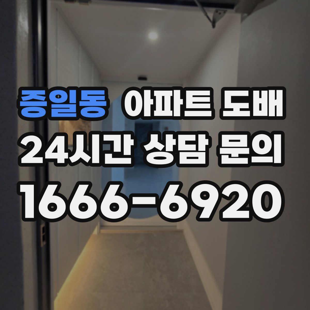 증일동 아파트 도배