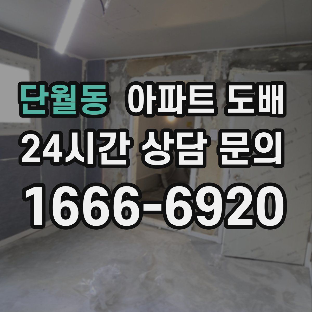 단월동 아파트 도배