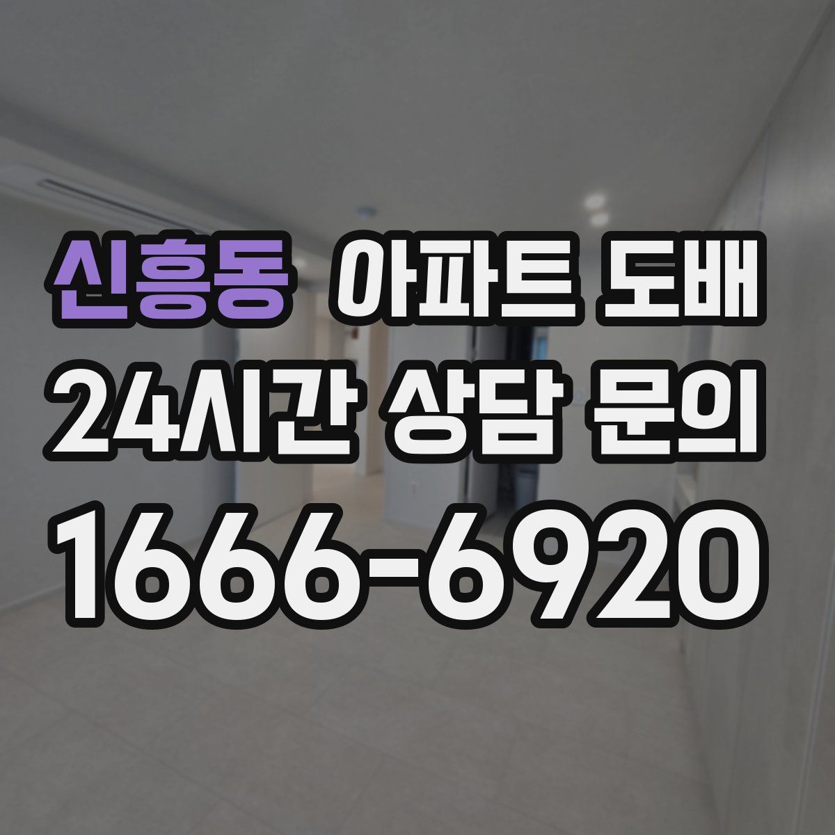 신흥동 아파트 도배
