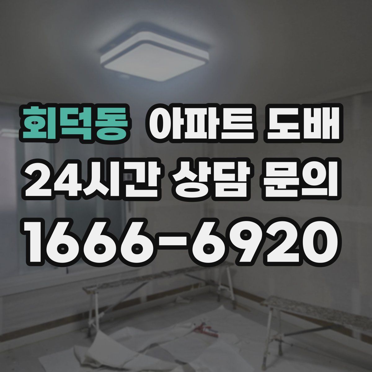 회덕동 아파트 도배