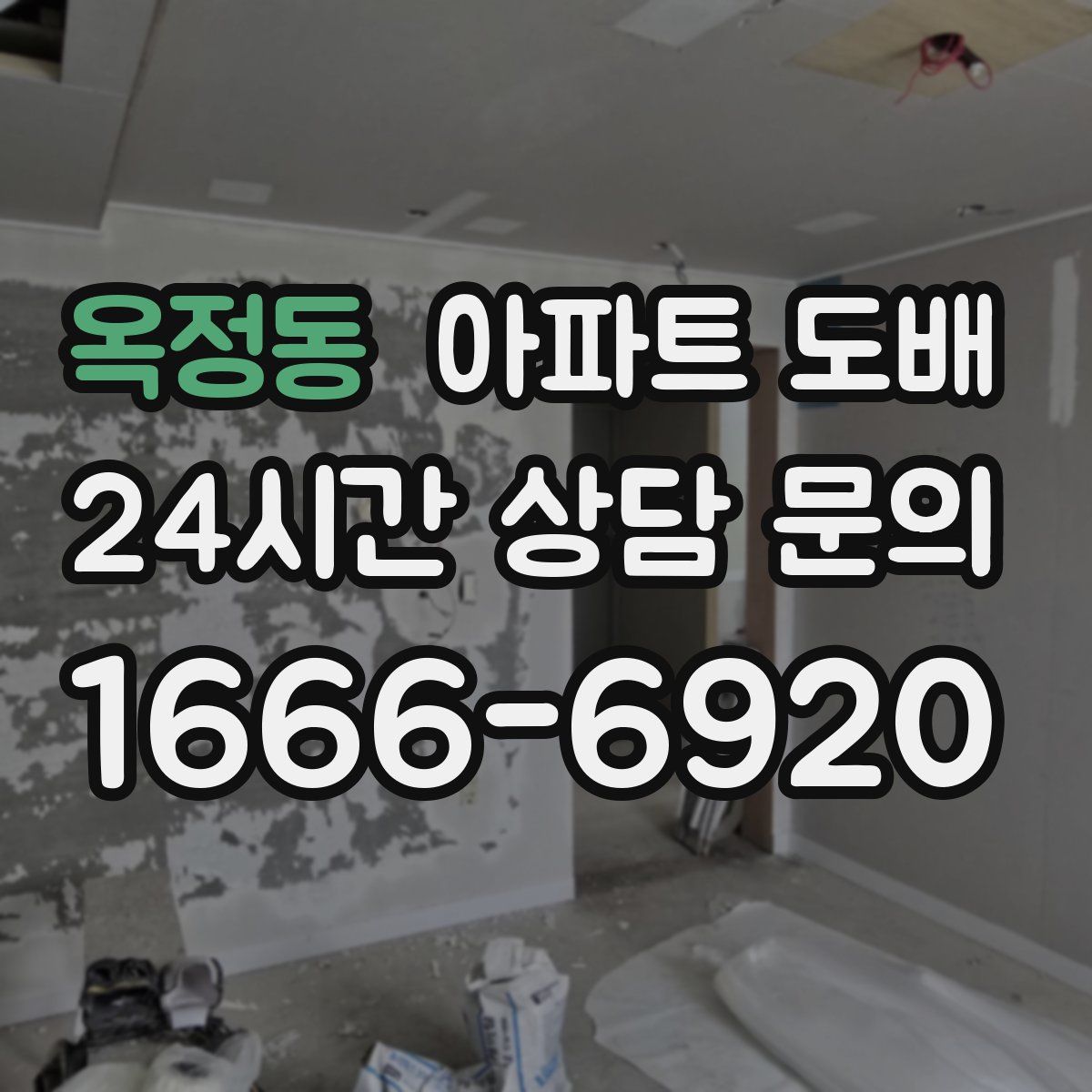 옥정동 아파트 도배