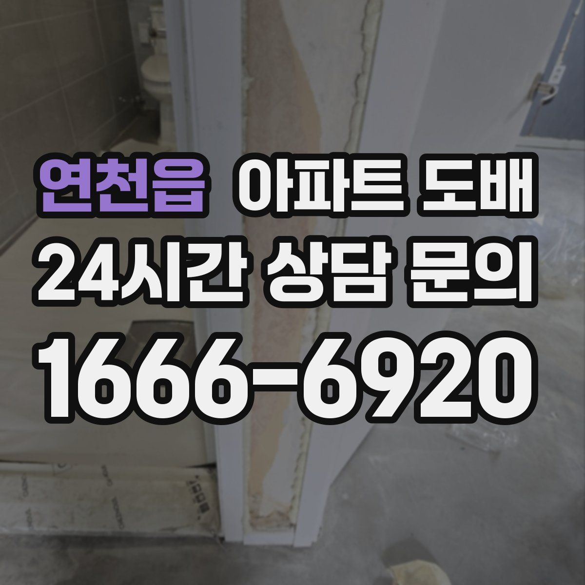 연천읍 아파트 도배