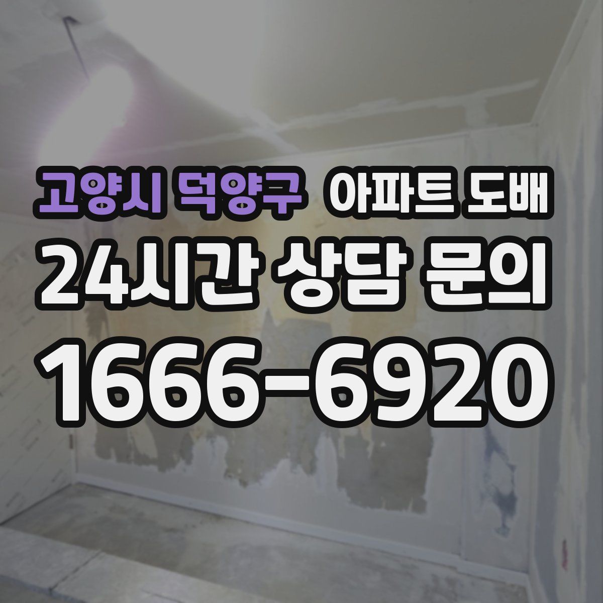 고양시 덕양구 아파트 도배
