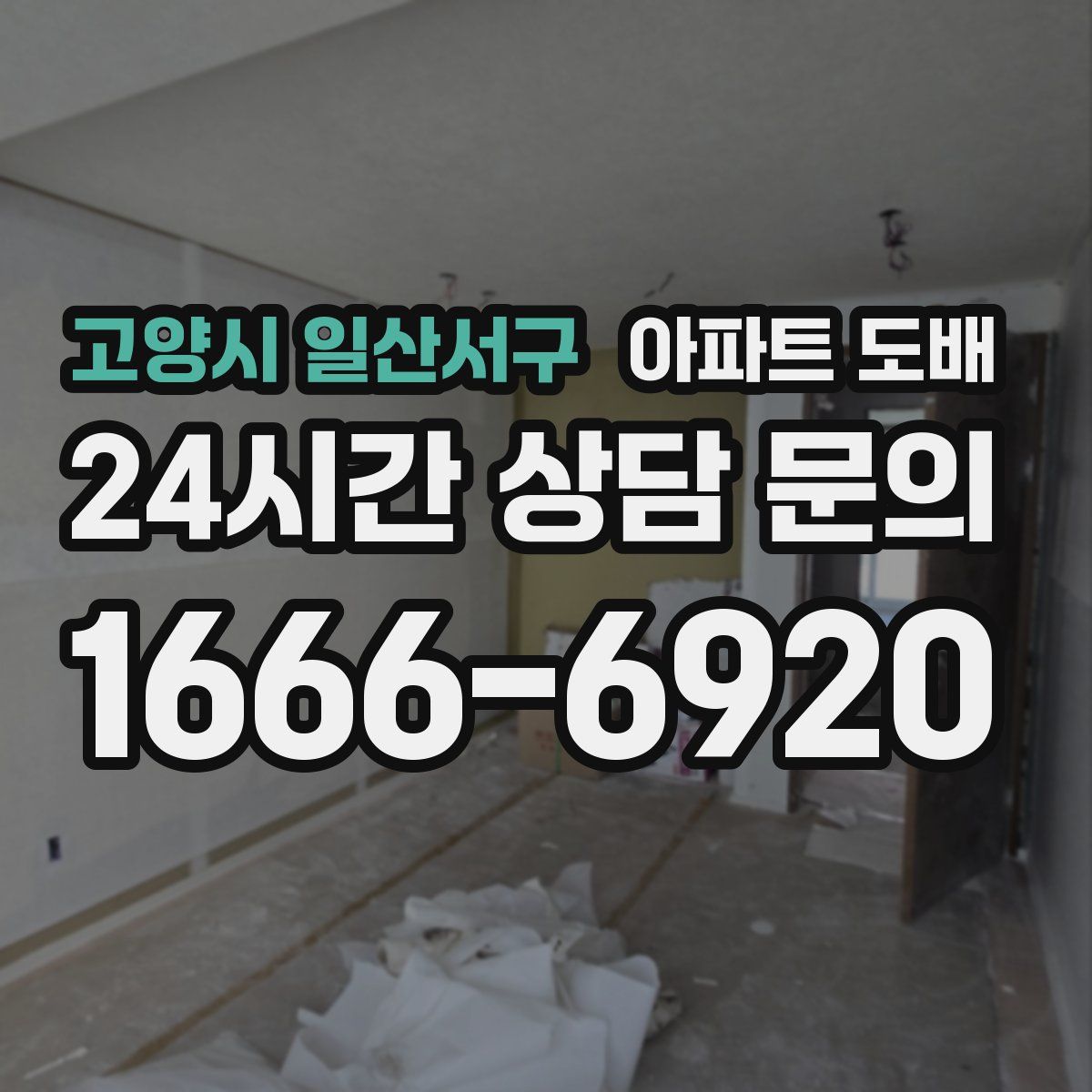 고양시 일산서구 아파트 도배