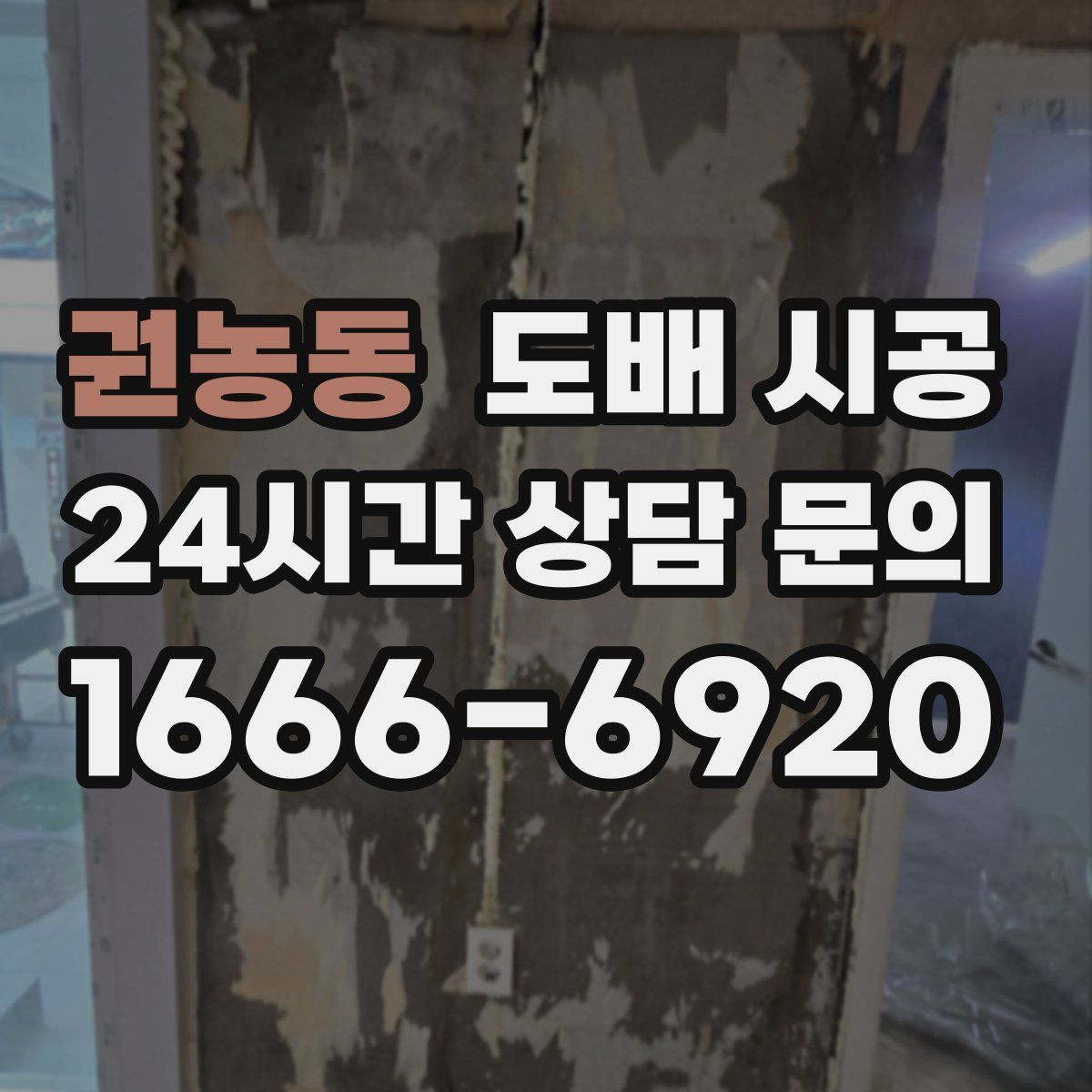 권농동 도배 시공