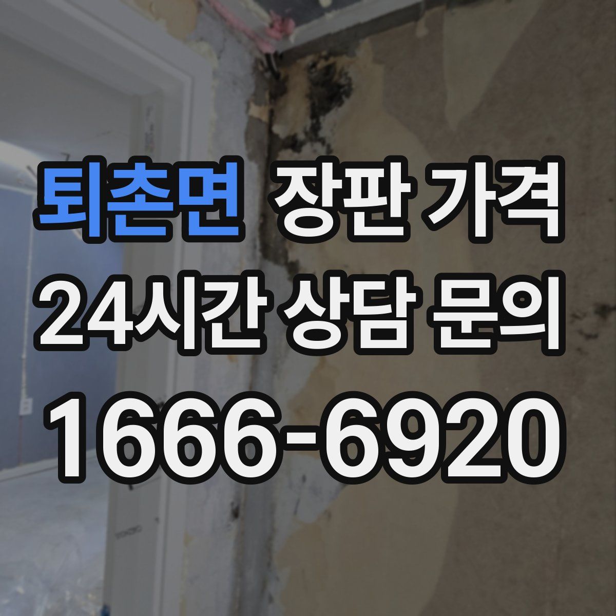퇴촌면 장판 가격