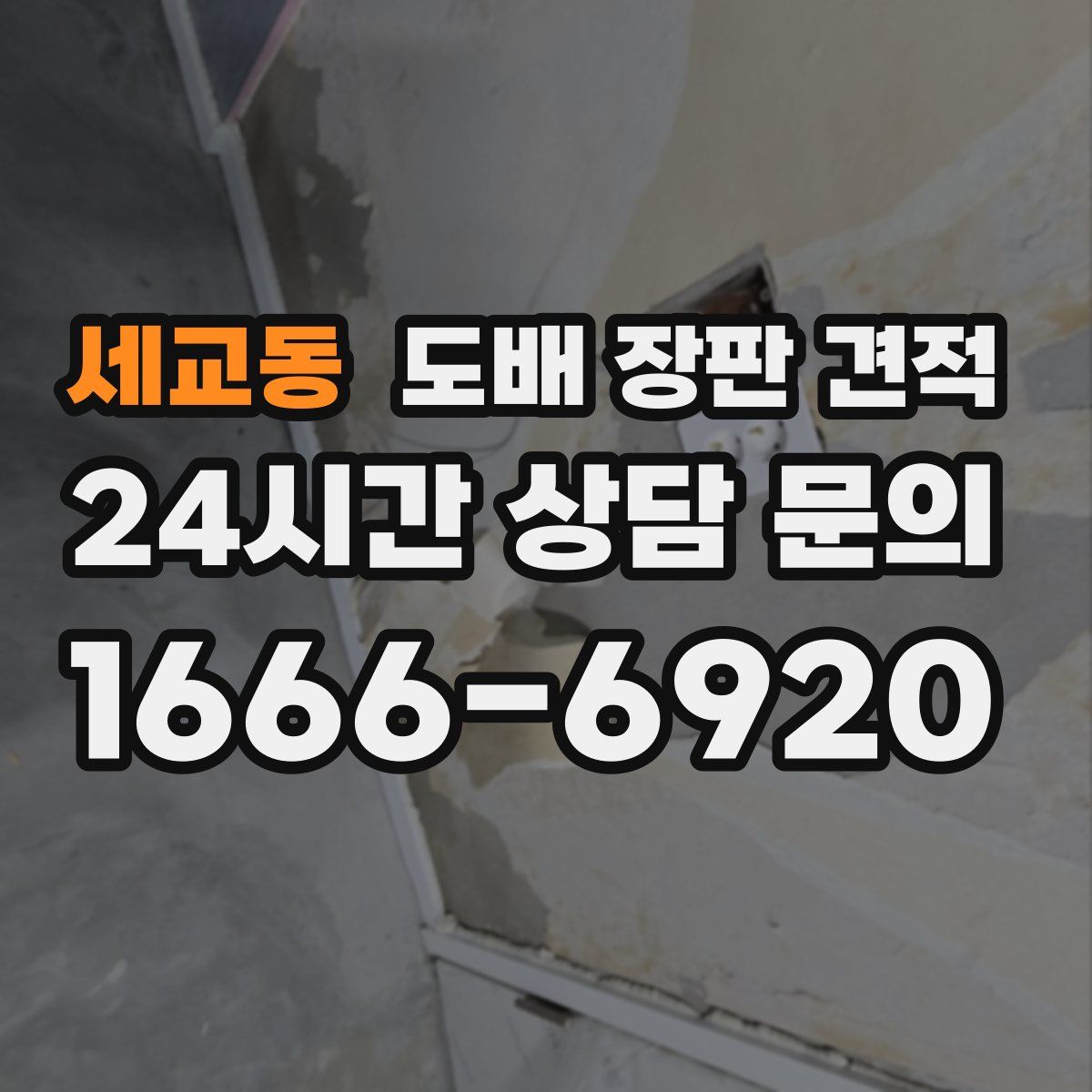 세교동 도배 장판 견적