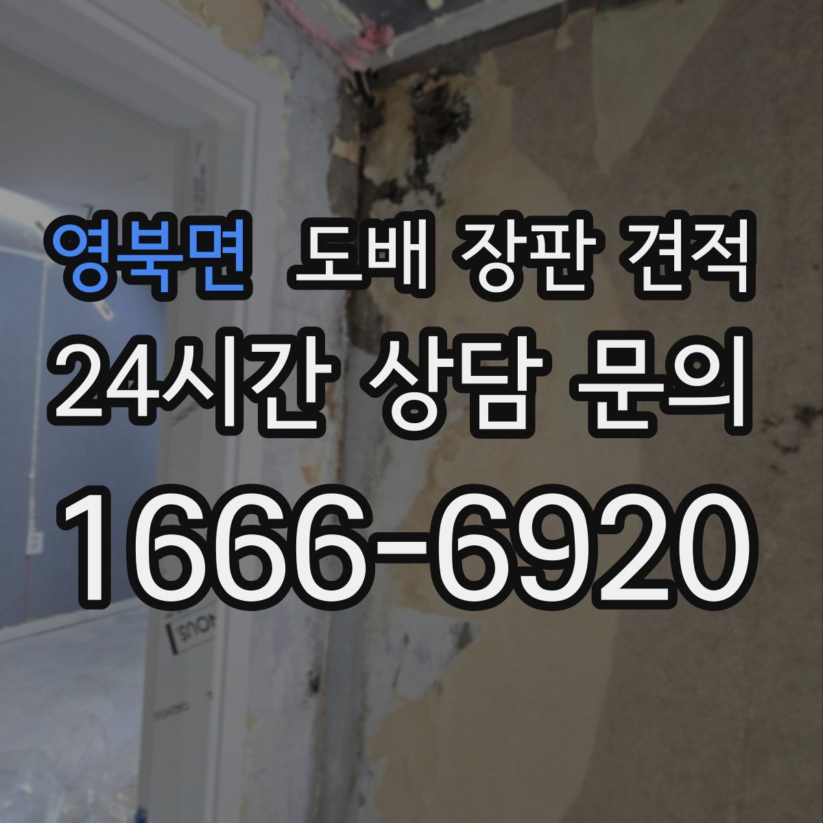 영북면 도배 장판 견적