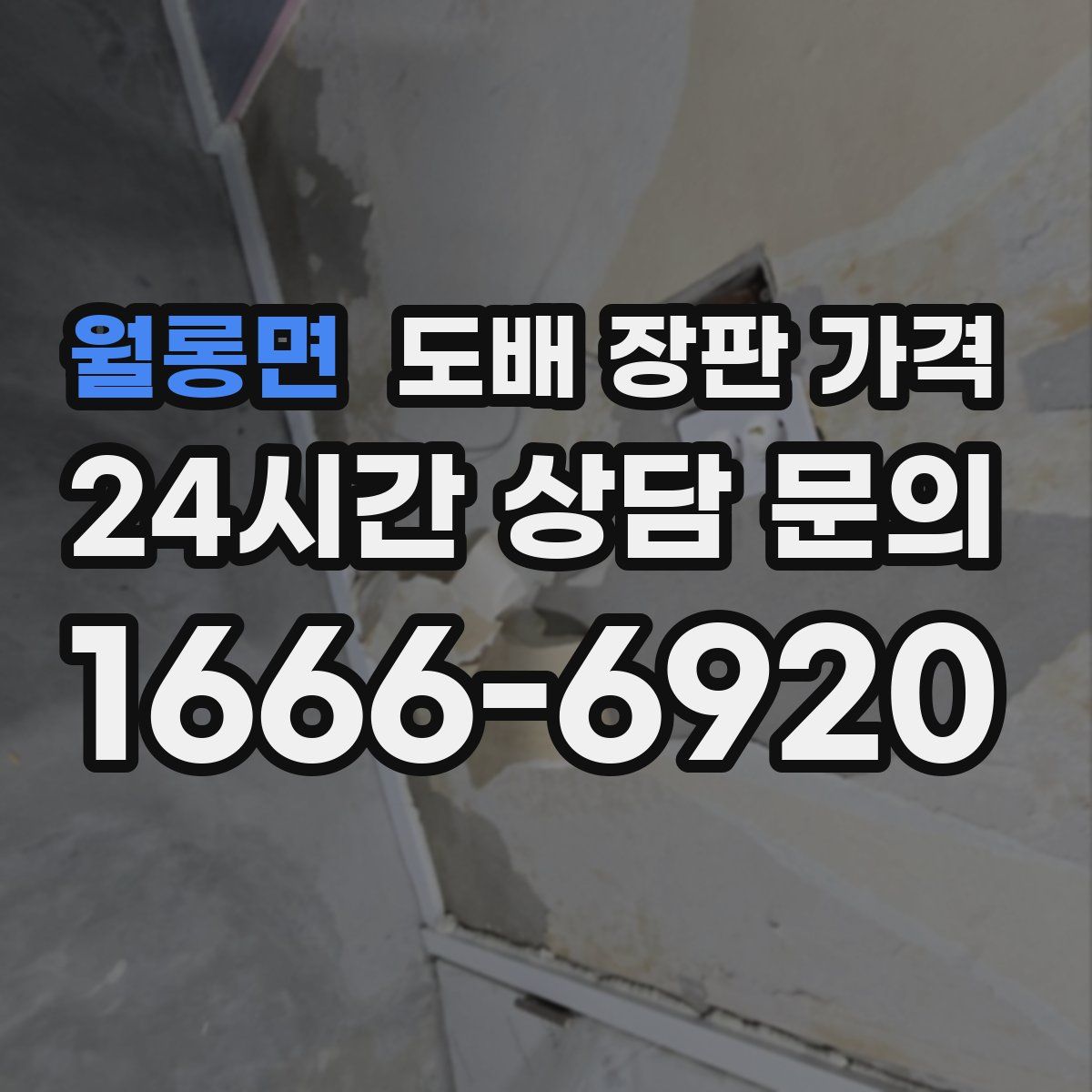 월롱면 도배 장판 가격