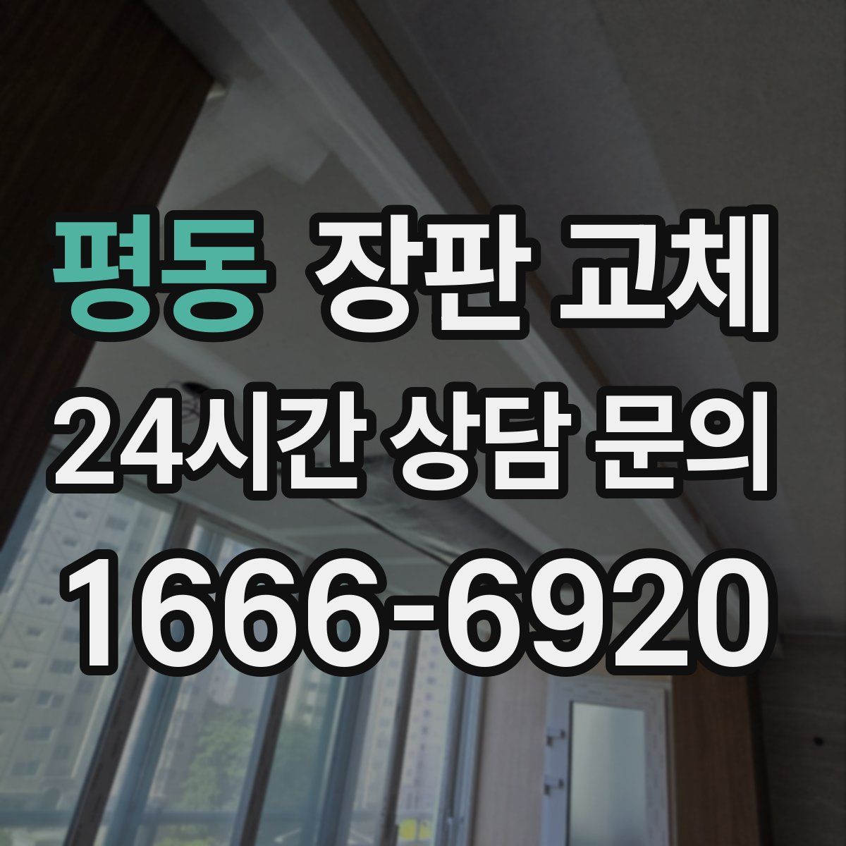 평동 장판 교체