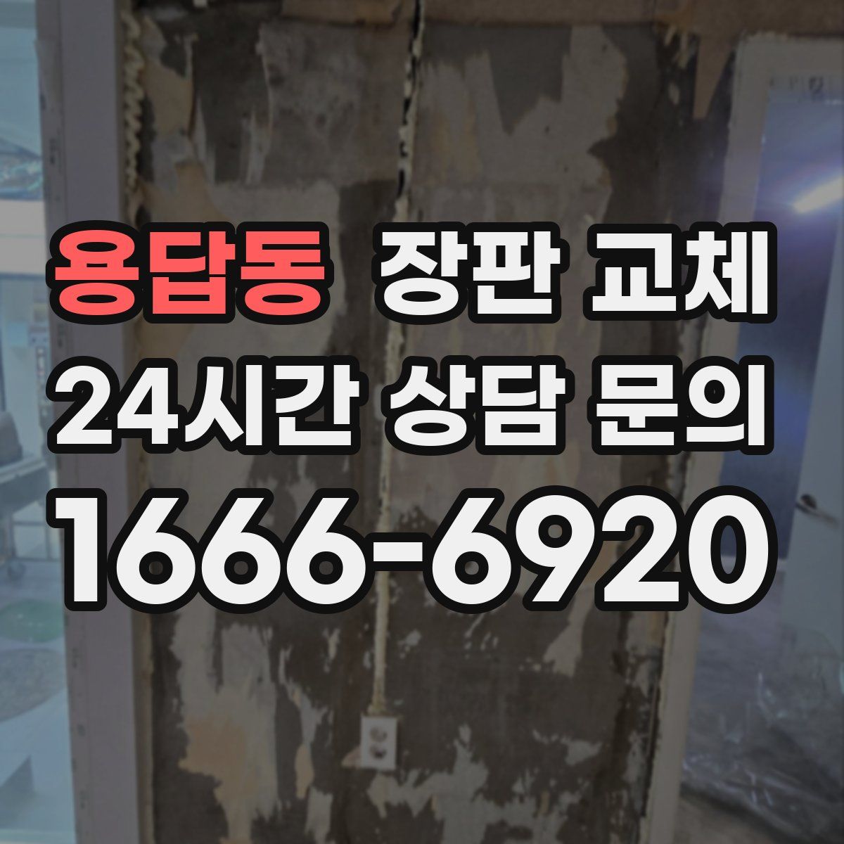 용답동 장판 교체