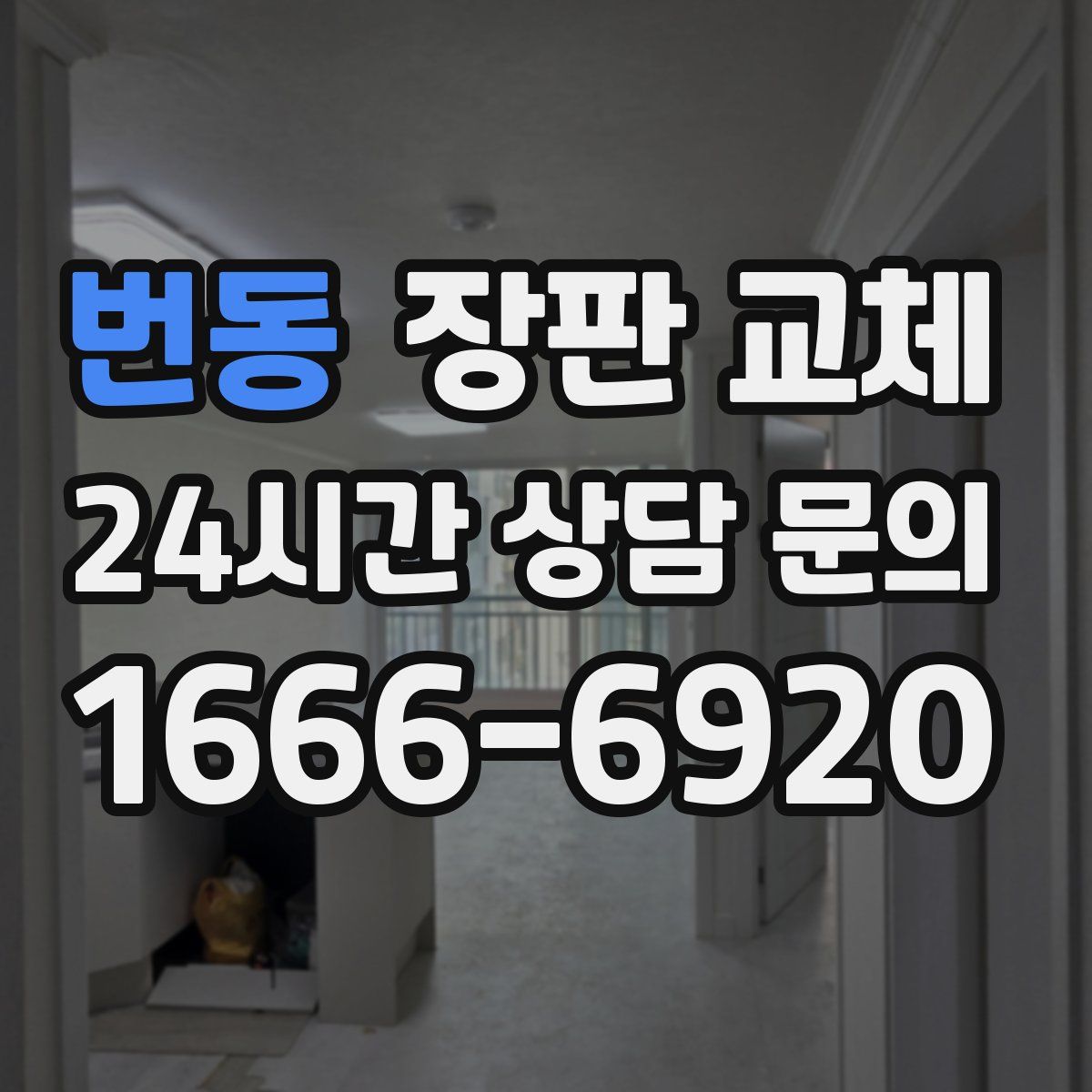번동 장판 교체