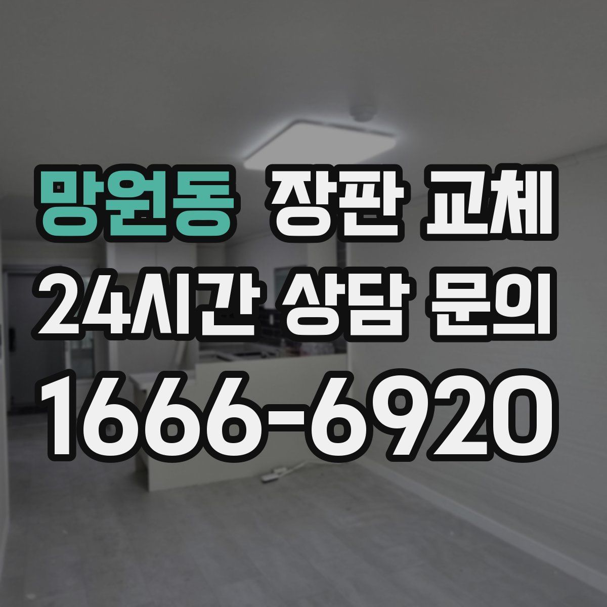 망원동 장판 교체