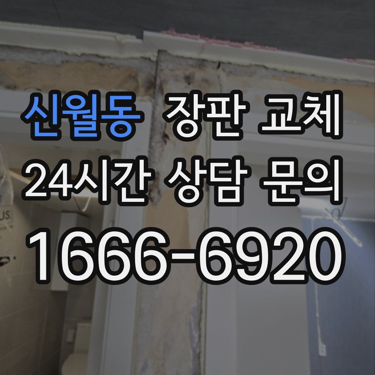 신월동 장판 교체